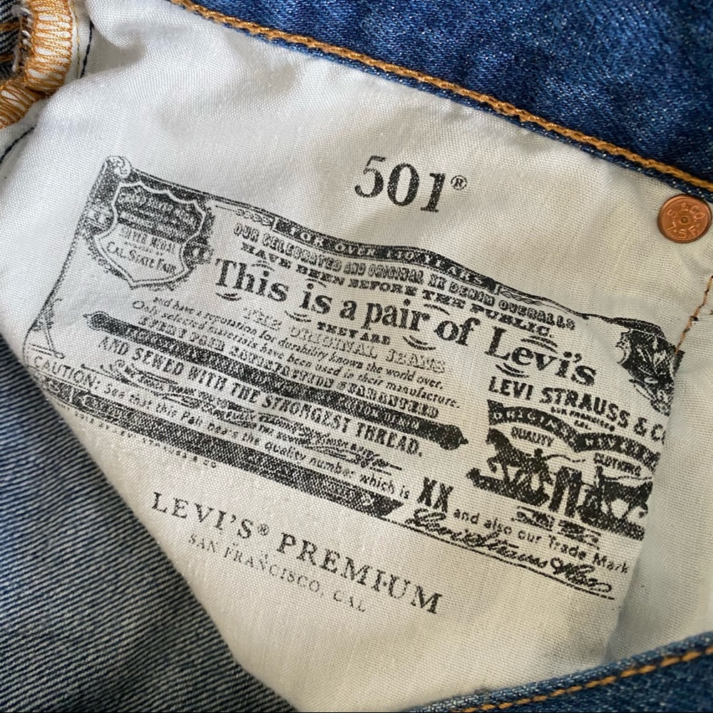 Premium 501® High Rise Short - Picture 3 of 10